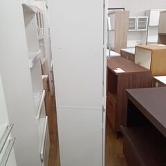 ★リユースのサカイ水戸店★NITORI食器棚ホワイトH178×D40×W30クリーニング済みMT5767の画像