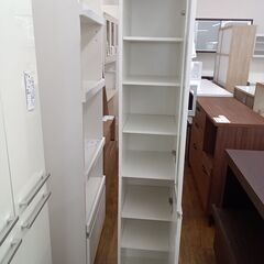 ★リユースのサカイ水戸店★NITORI食器棚ホワイトH178×D40×W30クリーニング済みMT5767の画像