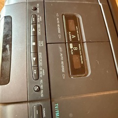SANYO   ラジカセ　 CD カセット　動作品の画像