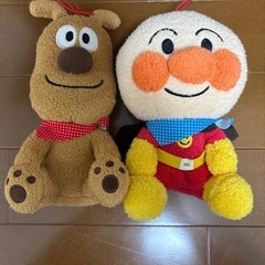 アンパンマン等 ぬいぐるみ詰め合わせの画像