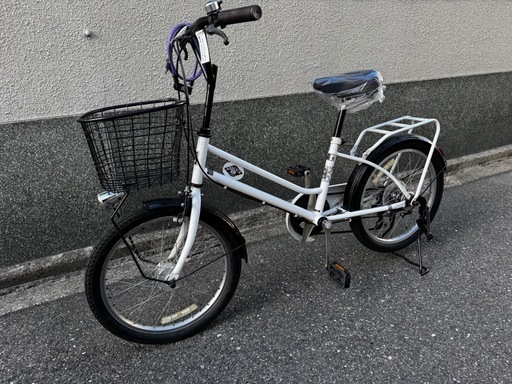 356番　全車両格安販売‼️ 20インチ オートライト　変速　ミニベロ　ミニチャリ