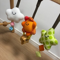 Combi ベビージム 木製の画像