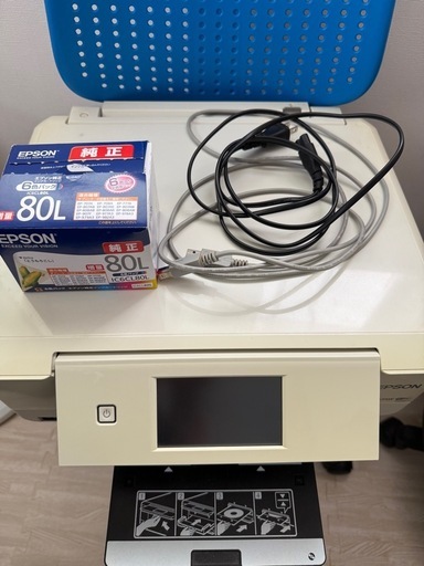 EPSON プリンター　インク　純正　EP-807AW IC6CL80LL