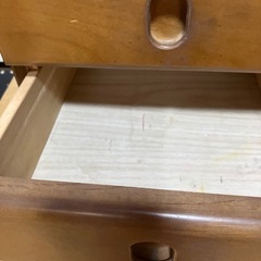 木の引き出しの画像