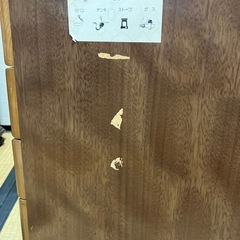 木の引き出しの画像