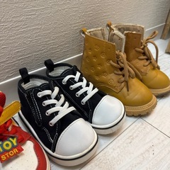 (お渡し予定)子ども靴、無料、美品！の画像