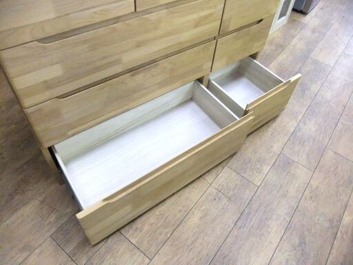 ニトリ ローチェスト アルナス120-4LC 4段 チェスト 箪笥 タンス 衣類収納 札幌市厚別区 厚別店