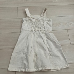 サロペット　ワンピース　110センチの画像