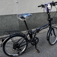 357番　全車両格安販売‼️ 20インチ 変速　折り畳み　ミニベロ　ミニチャリの画像