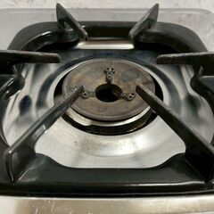 【Rinnai】 リンナイ 1口ガスコンロ RT-1KS LPガス用 ガスホース付き 卓上コンロ 調理器具 キッチン用品 A0628の画像