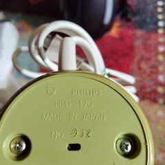 PHILPS　電動珈琲ミル　HR2170　グリーンの画像