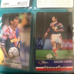 300枚以上は、あります。1993年〜のJリーグカードセットの画像