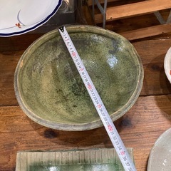 大皿　レトロ　アンティークの画像