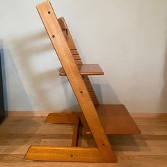 【交渉中】STOKKE ストッケ　トリップトラップ　木目調の画像