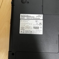 【取引先決定】ノートパソコン　LIFE BOOKの画像