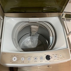  2020年製　Haier 6.0kg 全自動洗濯機の画像