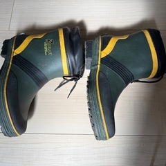 ZIPLOR 長靴　グリーン/イエロー　メンズMサイズの画像