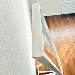 スタンドミラー 姿見 ホワイトの画像