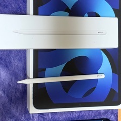 iPad Air 第5世代 Wi-Fi 256GB ・Apple Pencil 第2世代・smart keyboard folio その他ケース等のオマケこみ込みの画像