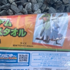 ズートピア　ジャンボバスタオルの画像