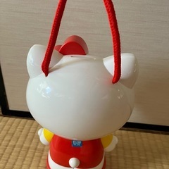 キティ　貯金箱の画像