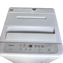 Panasonic パナソニック 縦型 全自動電気洗濯機 NA-F50B14 5kgの画像
