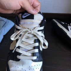 NIKE ダンク　　パンダ　ヴィンテージ加工の画像