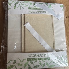 収納ボックス 2点セットの画像