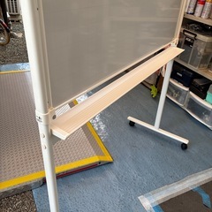 OKAMURA 両面 回転 ホワイトボード 幅120cm 高さ約180cmの画像