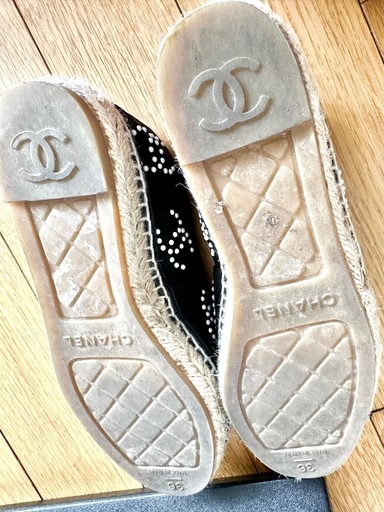 限定デザイン　CHANELエスパドリーユ  