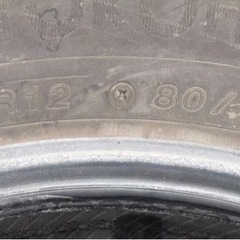 145/80R12 80/78N LT ヨコハマiG91 スタッドレス 2022年製造 4本の画像