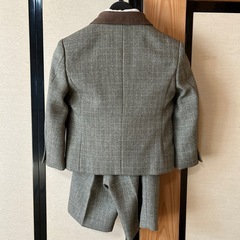 【美品】男の子スーツ4点セット100㌢（シャツは110㌢）の画像