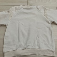 長袖スウェット　110センチの画像