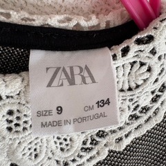 ZARAキッズ　ワンピース　134の画像