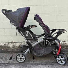 【価格変更しました】2人乗り　ベビーカーの画像