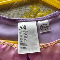 110-120ラプンツェル　ドレスと靴セット　H&Mの画像