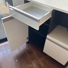 一人暮らし用　キッチン収納の画像