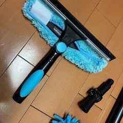 高所掃除ブラシ　窓拭きの画像