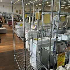 【リユ-スのサカイ広島石内店】ジモティ割！メタルラック/クリ-ニング済み/HG-7496/広島市 家具　佐伯区 家具　南区 家具　西区 家具　東区 家具　中区 家具　安佐南区 家具　安佐北区 家具　安芸区 家具　府中町 家具　海田町 家具　熊野町 家具　坂町 家具　廿日市市 家具																		 																		の画像