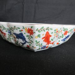 魚藻分菱型鉢５個セットの画像
