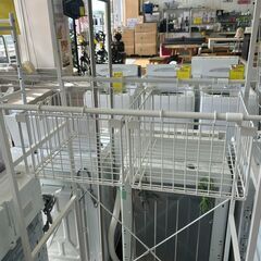 【リユ-スのサカイ広島石内店】ジモティ割！ランドリ-ラック/クリ-ニング済み/HG-7497/広島市 家具　佐伯区 家具　南区 家具　西区 家具　東区 家具　中区 家具　安佐南区 家具　安佐北区 家具　安芸区 家具　府中町 家具　海田町 家具　熊野町 家具　坂町 家具　廿日市市 家具																		 																		の画像
