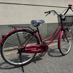 334番　全車両格安販売‼️ 26インチ シティサイクル　ママチャリの画像