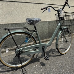 335番　全車両格安販売‼️ 24インチ シティサイクル　ママチャリの画像