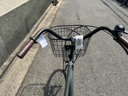 335番　全車両格安販売‼️ 24インチ シティサイクル　ママチャリ