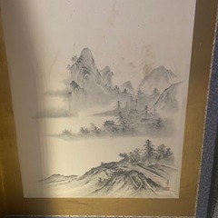 びょうぶ 屏風 古美術 美術品の画像