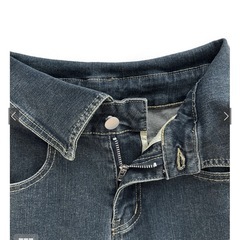 フリンジフレアデニム　Sの画像