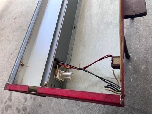 70s コカコーラ冷蔵庫上ランプ /ヴィンテージ照明スプライトレトロ