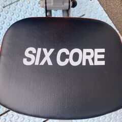 お譲りします！ 腹筋を鍛えませんか？ SIX CORE（中古・Aランク）の画像