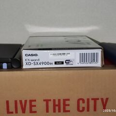 CASIO EX-word XD-SX4900 ブラック ケース付きの画像