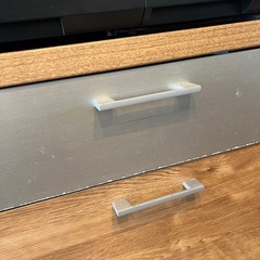 ニトリ　キッチンカウンターとキッチンボードの画像